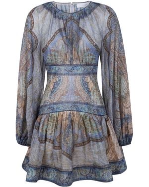 Zimmermann Short Dresses - Grey