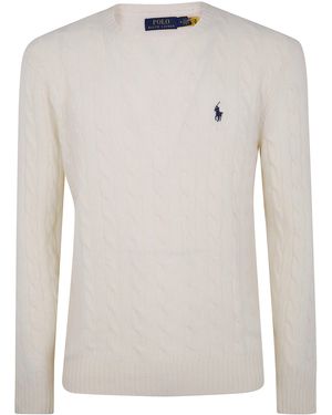 Polo Ralph Lauren Long Sleeve Pullover - White