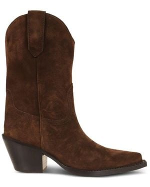 Paris Texas "Dakota" Mid Boot T. 60 - Brown