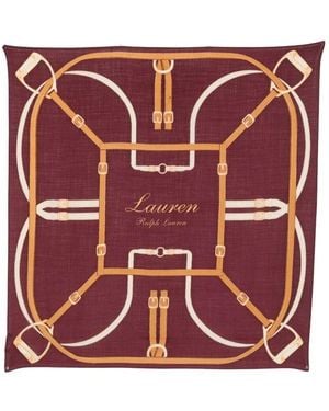 Ralph Lauren Large Square Scarf - Red