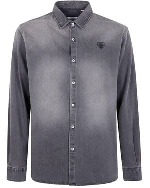 FAMILY FIRST Denim Shirt - Blue