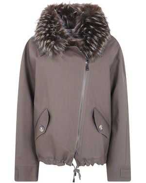 VALENTINI 1972 Parka Eco Fur - Grey