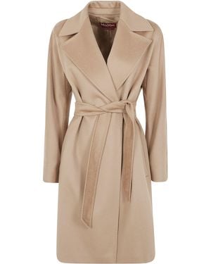 Max Mara Coat Classic - Natural