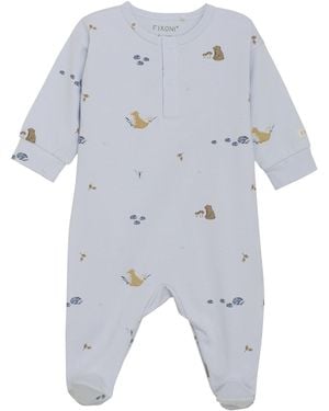 Fixoni Romper Long Sleeves - Blue