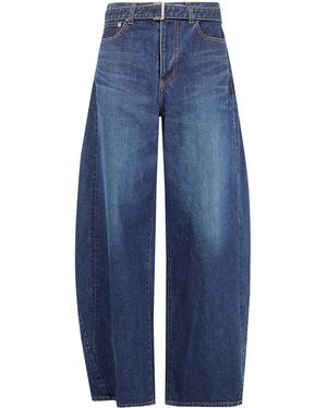 Sacai Denim Trousers - Blue