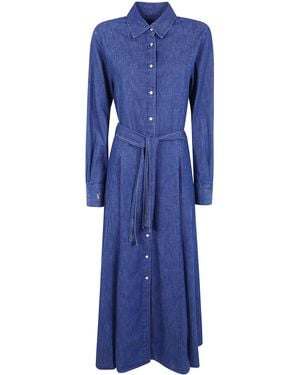 Polo Ralph Lauren Woven Shirt Dress - Blue