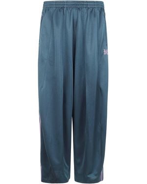 Needles "H. D. Track Pant Poly Smooth" Trousers - Blue