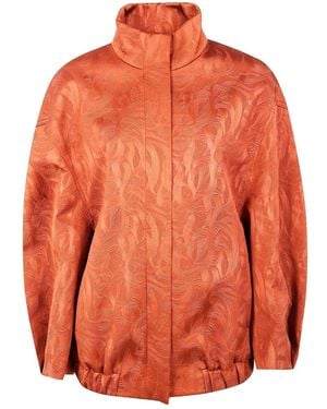 Dries Van Noten "Giacca Bomber Voles 2162" - Arancione