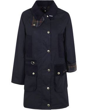 Barbour Wax Jacket "Icons Modern Beaufort" - Blue