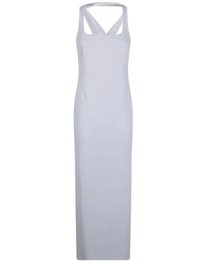 Ralph Lauren Woven "Gown" Dress - White