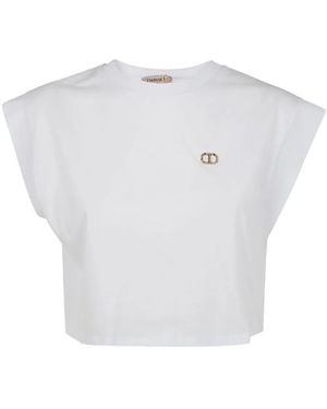 Twinset Top - White