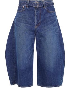 Sacai Denim Trousers - Blue