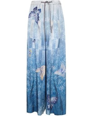Pierre Louis Mascia "Aloe" Trousers - Blue