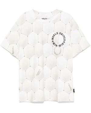 Molo Riley Short Sleeves T-Shirt - White