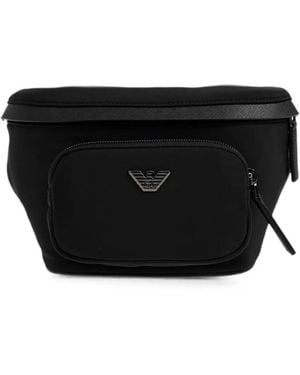 Emporio Armani Belt Bag Beauty" - Black