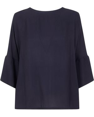 Liviana Conti "Demi" Blouse - Blue