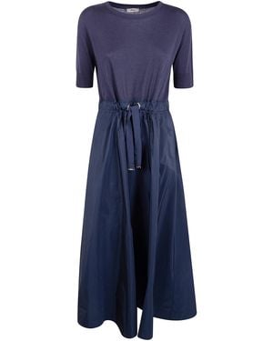 Herno Midi Dress - Blue