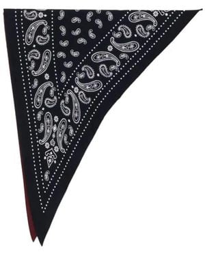 Destin Scarf Bicolor Triangle "July" - Black