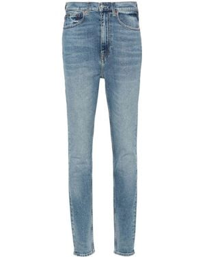 Polo Ralph Lauren High Waisted Skinny Jeans - Blue