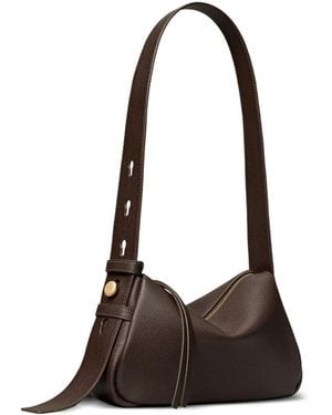 Tory Burch "Romy" Borsa A Spalla Piccola - Marrone