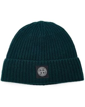 Stone Island Hat Classic Beanie - Green