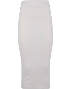 Entire studios "Knit" Skirt - White