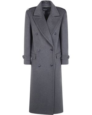 DR. HOPE Coat Maxi "Maxi Coat" - Grey