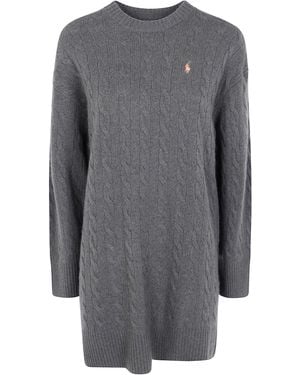 Polo Ralph Lauren Jumper Dress "Shift" - Grey