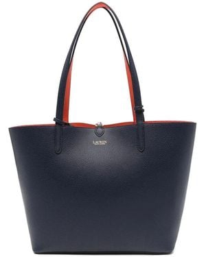 Ralph Lauren "Reversible" Medium Tote - Blue
