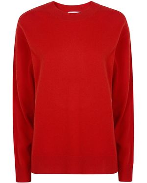 P.A.R.O.S.H. P. A.R. O.S. H. Sweater Cashmere Round Neck - Red