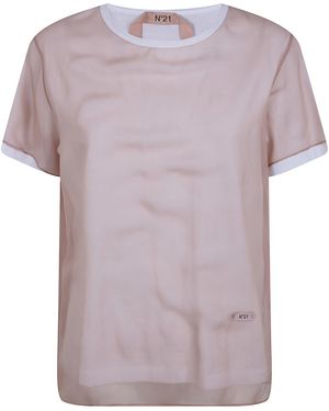 N°21 Canvas Shirt - Purple