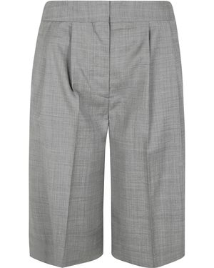 Loulou de Saison Soan Tailored Bermuda Shorts - Grey