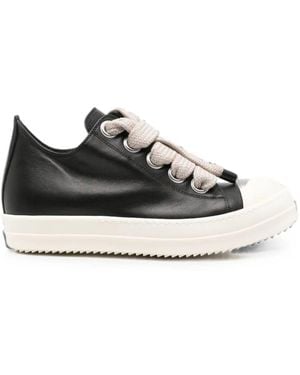 Rick Owens Trainer Low-Top "Jumbolace" - Black