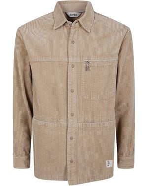 Aspesi Camicia Main Feature "Flatter" - Neutro