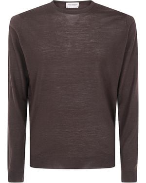 John Smedley Jumper Long Sleeve "Lundy" - Brown