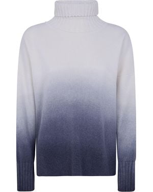 Liviana Conti Maglione Ecopelle "Agnes" - Blu