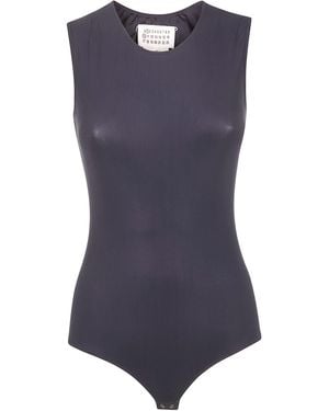 Maison Margiela Round Neck Basic Body - Blue