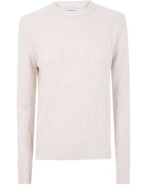 Twinset Round Neck Jumper - White