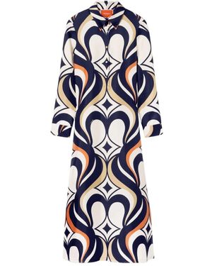 La DoubleJ Chemise Swing Dress - Blu