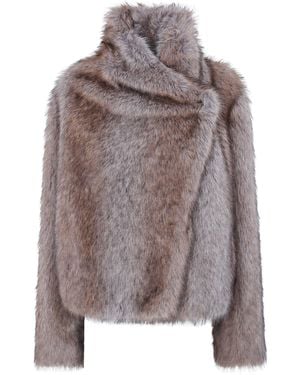BB COUTURE Jacket Long "Brigitte First" - Brown