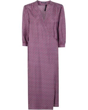 Laura Urbinati Twist Dress - Purple