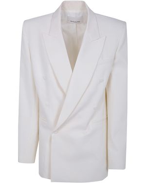 Frankie Shop "Monterey" Structured Blazer - White