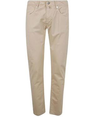 Incotex 5 Pockets Denim Stretch - Natural
