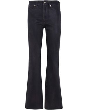 7 For All Mankind Jeans Bootcut Vintage Coating "The Leggy Bootcut - Blue