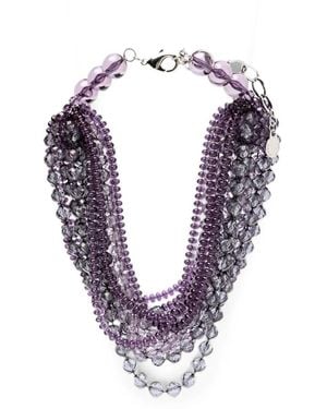 Emporio Armani Necklace With Beads - Blue