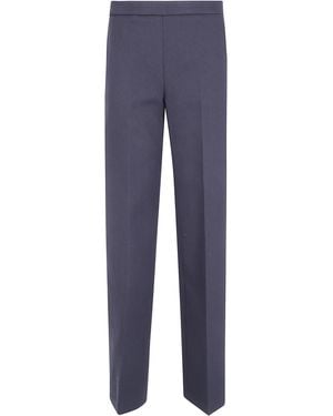 Pierantoniogaspari Trousers Long Cover Trouser - Blue