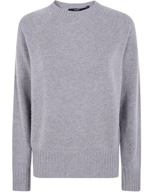Seventy Jumper Cashmere Round Neck - Grey