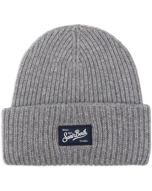 MC2 Saint Barth "Berry" Knitted Hat - Grey
