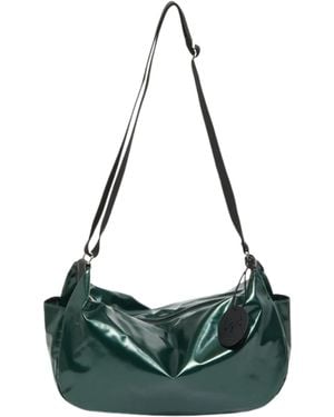 Jack Gomme Messenger Bag With Strap "Liris" - Green