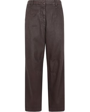 Dries Van Noten Jeans Straight Leg "Pincks" - Brown